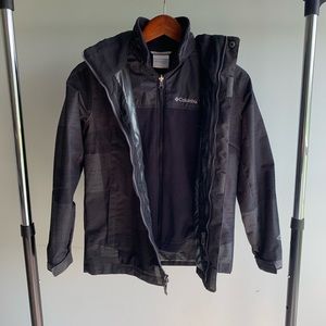Boys 3 in 1 Columbia Winter coat